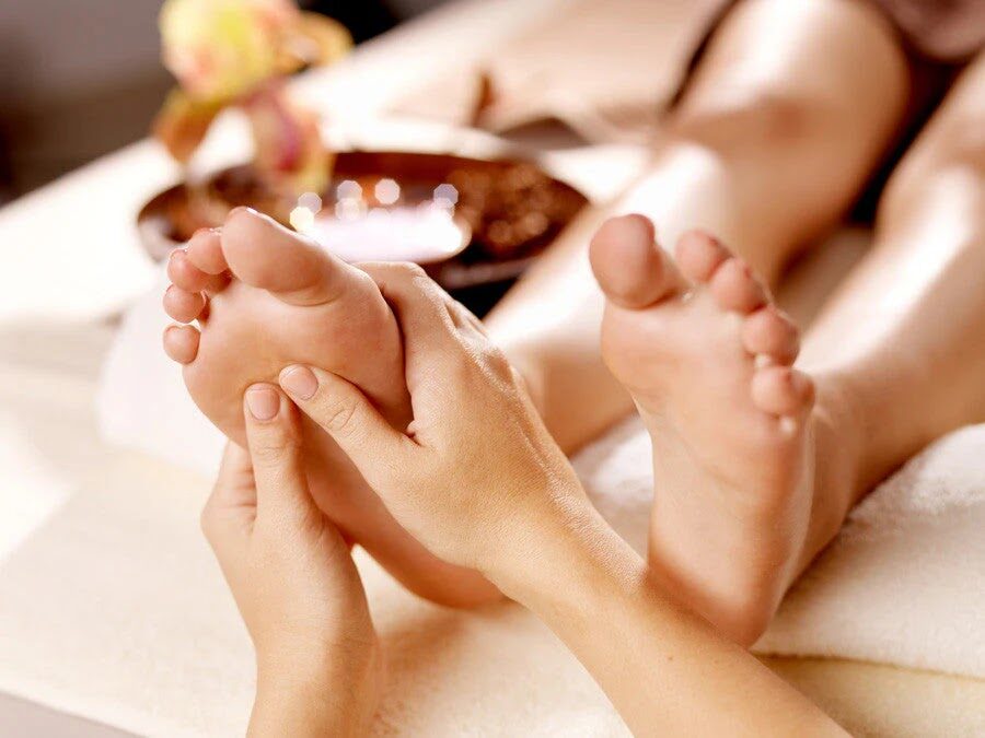 Reflexology and couples massage room in Campsie